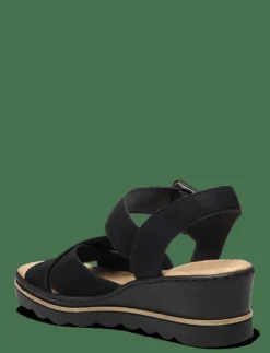 Rieker 67463-00 - Platåsandaler|Kvinnor Sandaler