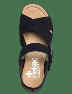 Rieker 67463-00 - Platåsandaler|Kvinnor Sandaler