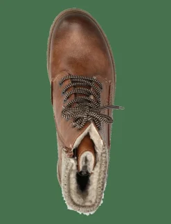 Kvinnor Rieker Varmfodrade Stövlar|73220 - Platta ankelboots