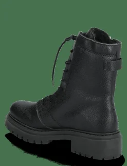 Kvinnor Rieker Varmfodrade Stövlar|72640 - Platta ankelboots