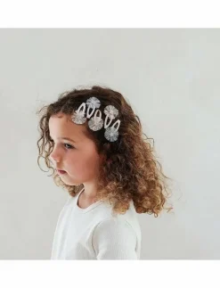 Barn Mimi & Lula Håraccessoarer|5 Clic Clacs - Mini Tulle Enchanted - Hårklämmor