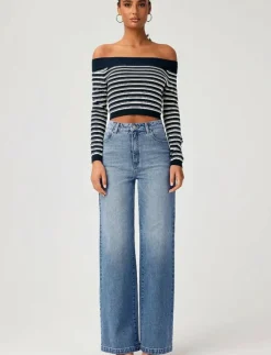 ABRAND 94 HIGH WIDE TALL PALOMA PALOMA - Vida byxor|Kvinnor Denimkläder|Jeans