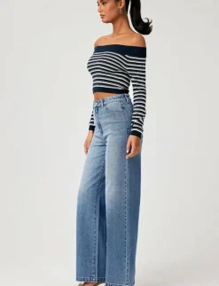 ABRAND 94 HIGH WIDE TALL PALOMA PALOMA - Vida byxor|Kvinnor Denimkläder|Jeans