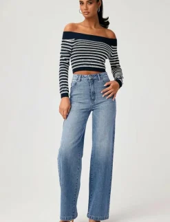 ABRAND 94 HIGH WIDE TALL PALOMA PALOMA - Vida byxor|Kvinnor Denimkläder|Jeans