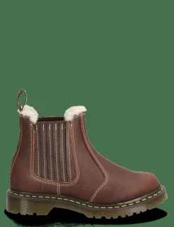 Dr. Martens 2976 Leonore Ii Dark - Platta ankelboots|Kvinnor Varmfodrade Stövlar