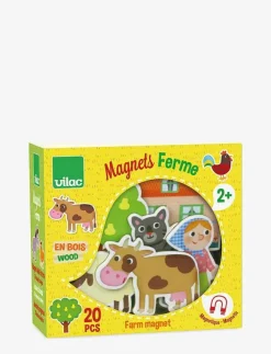Barn Vilac Leksaksset & Leksaksfigurer|20 Magnets - Farm - Träfigur
