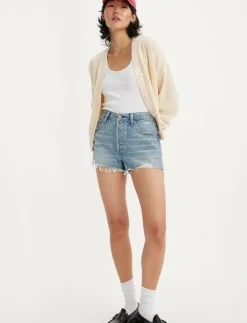 Kvinnor Levi's® Shorts|501 ORIGINAL SHORT VAGUE FINIS - Jeansshorts