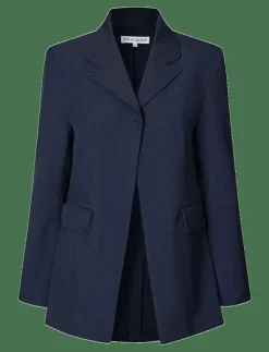 Kvinnor STINE GOYA Kavajer|2435 Pinstripe Tailoring, Tailored - Enkelknäppta kavajer