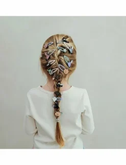Barn Mimi & Lula Håraccessoarer|8 ponies - Mini Halloween - Hårklämmor