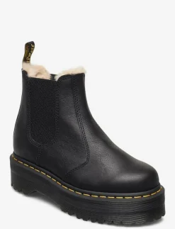 Kvinnor Dr. Martens Varmfodrade Stövlar|Boots|2976 Quad Fl - Varmfodrade skor
