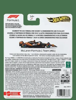 Hot Wheels 1:64 Scale Premium Die-Cast Formula 1 Collectible Toy Race Car (Styles May Vary) - Leksaksbil|Barn Leksaksfordon & Bilar