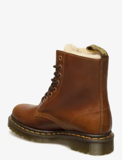 Kvinnor Dr. Martens Varmfodrade Stövlar|1460 Serena - Platta ankelboots