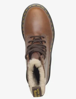 Kvinnor Dr. Martens Varmfodrade Stövlar|1460 Serena - Platta ankelboots