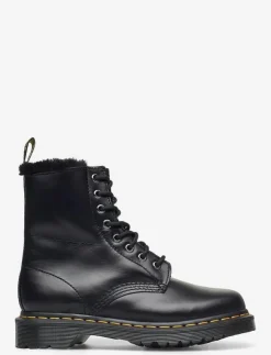 Kvinnor Dr. Martens Varmfodrade Stövlar|Boots|1460 Serena Atlas - Platta ankelboots