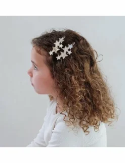 Barn Mimi & Lula Håraccessoarer|2 Snap Grips - Starry Shimmer - Hårklämmor