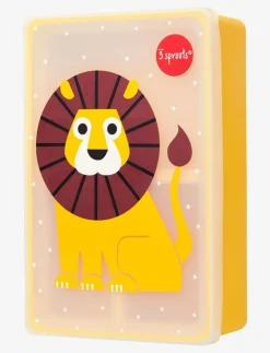 Barn 3 Sprouts Lunchlådor|Silicone Bento Food Box, Lion/ - Lunchlådor