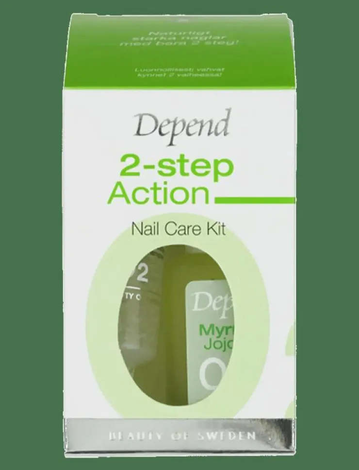 Depend Cosmetic 2 step Action Nail Care Kit - Naglar|Kvinnor Naglar