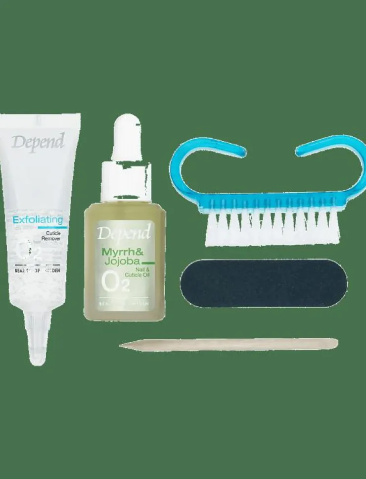 Depend Cosmetic 2 step Action Nail Care Kit - Naglar|Kvinnor Naglar