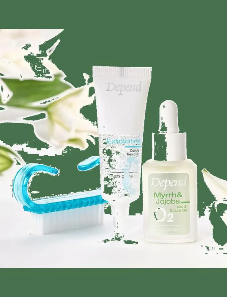 Depend Cosmetic 2 step Action Nail Care Kit - Naglar|Kvinnor Naglar