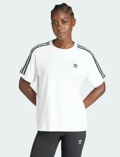 Kvinnor adidas Originals Toppar & T-Shirts|3 STRIPE TEE - T-Shirts