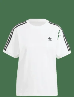 Kvinnor adidas Originals Toppar & T-Shirts|3 STRIPE TEE - T-Shirts