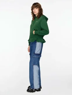 STINE GOYA 2430 Terry, Cinched Waist Sweatshir - Huvtröjor|Kvinnor Sweatshirts