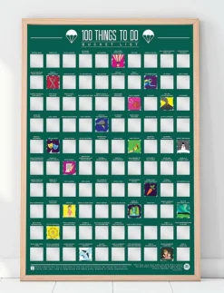 Gift Republic Kontorsmaterial|100 Things To Do - Kalendrar & Anteckningsblock