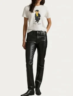 Kvinnor Polo Ralph Lauren T-Shirts & Toppar|40/1 VNTG CTN JSY-KNT-T-SHIRT - T-shirts