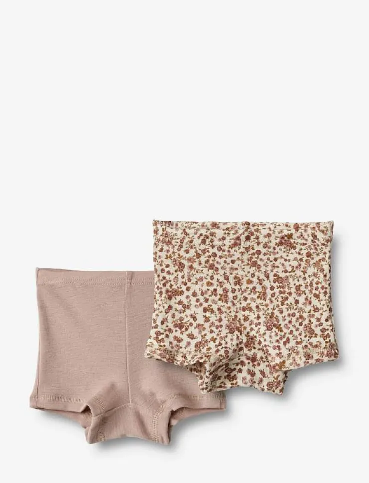Barn Wheat Flerpack|Underkläder|2 Wool Boxershorts Avalon - Kalsonger