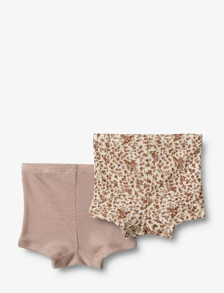 Barn Wheat Flerpack|Underkläder|2 Wool Boxershorts Avalon - Kalsonger