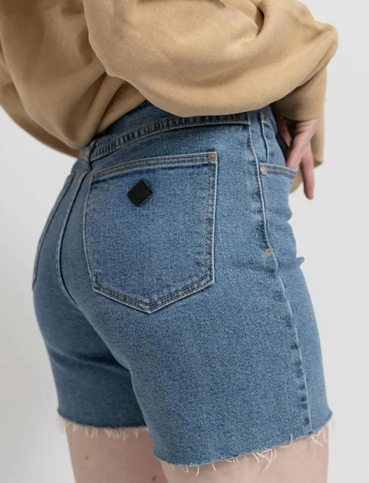 ABRAND A CLAUDIA CUT OFF GEORGIA - Jeansshorts|Kvinnor Shorts