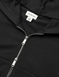 Calvin Klein Jeans A- FRENCH TERRY BADGE LOGO FZ HO - Huvtröjor|Kvinnor Sweatshirts