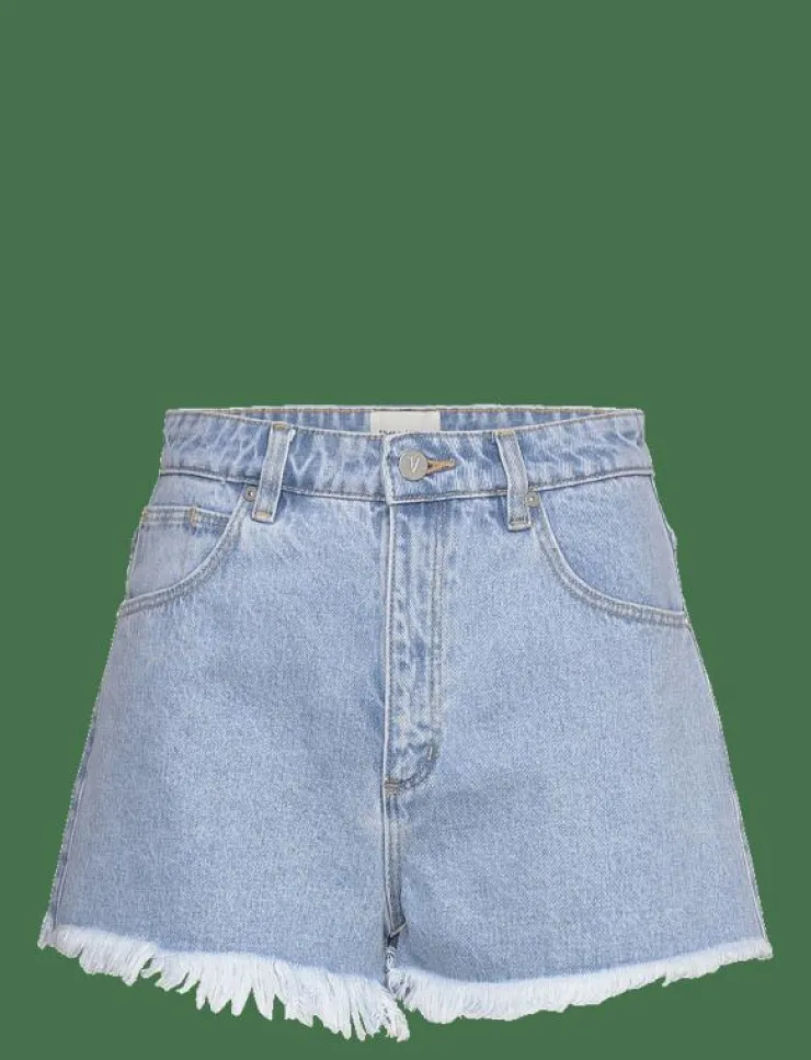 Kvinnor ABRAND Shorts|A HIGH RELAXED SHORT ESMERALDA - Jeansshorts