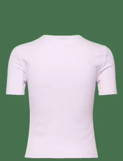 Kvinnor Calvin Klein Jeans T-Shirts & Toppar|A- Modal Rib Tee (essential) - T-shirts
