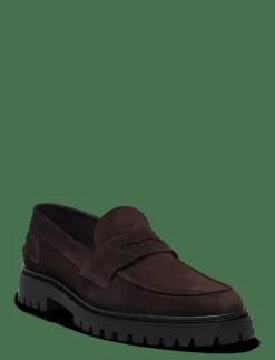 Garment Project Aaron Penny Loafer - Suede - Loafers| Sommarskor|Loafers