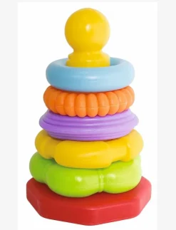 Barn ABC Babyleksaker|Babyleksaker|- Stacking Ring Pyramid - Stapelbara klossar