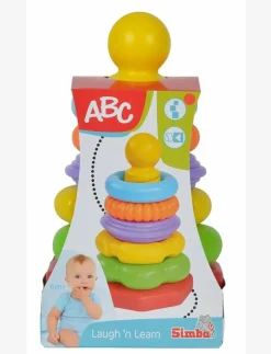Barn ABC Babyleksaker|Babyleksaker|- Stacking Ring Pyramid - Stapelbara klossar