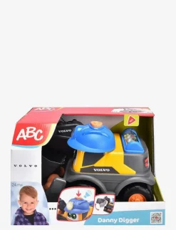ABC Danny Digger Volvo Excavator, 25 cm - Lastbilar|Barn Leksaksfordon & Bilar