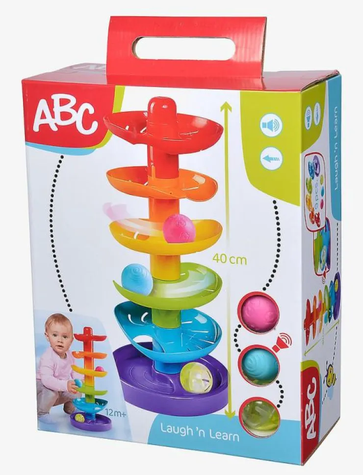 ABC Färgglad Kulbana - Interaktiva leksaker|Barn Babyleksaker|Babyleksaker