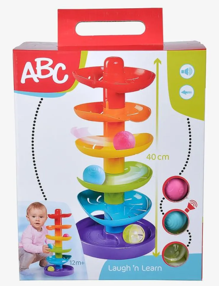 ABC Färgglad Kulbana - Interaktiva leksaker|Barn Babyleksaker|Babyleksaker