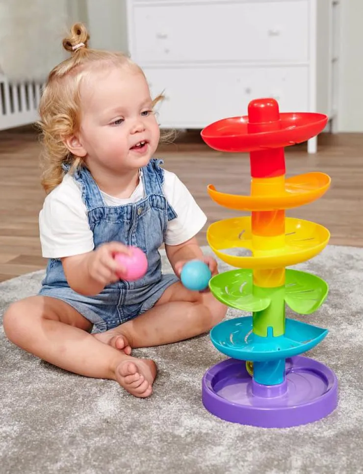 ABC Färgglad Kulbana - Interaktiva leksaker|Barn Babyleksaker|Babyleksaker