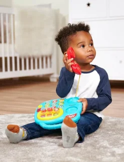 Barn ABC Babyleksaker|Babyleksaker|Färgglad Telefon - Interaktiva leksaker