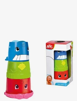 ABC Hink med Stapelmuggar - Badleksaker|Barn Bad- & Vattenleksaker