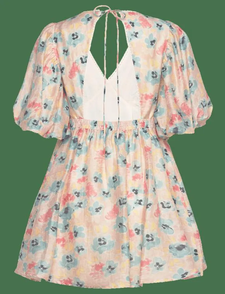 Kvinnor Malina Klänningar|Adina open back mini dress - Korta klänningar