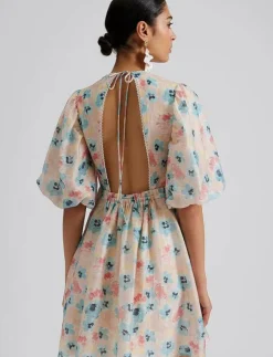 Kvinnor Malina Klänningar|Adina open back mini dress - Korta klänningar