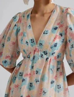 Kvinnor Malina Klänningar|Adina open back mini dress - Korta klänningar