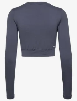 Kvinnor adidas Performance Toppar & T-Shirts|AEROKNIT Seamless Fitted Cropped Tee W - Crop tops