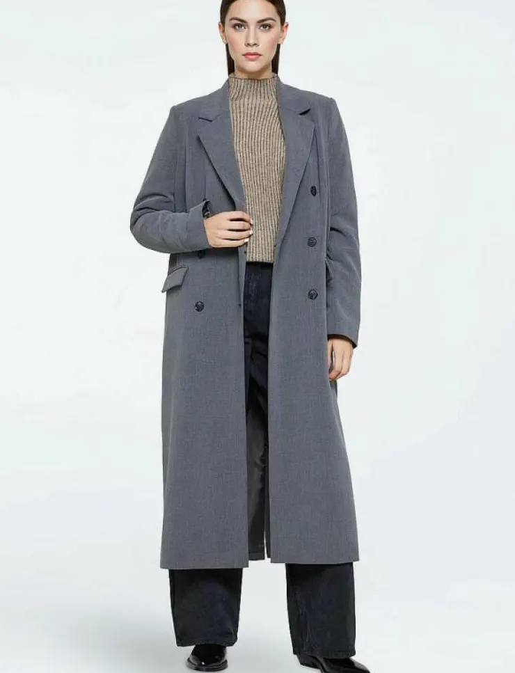 Kvinnor Minimum Jackor & Kappor|Agnes coat 4317 - Trenchcoats