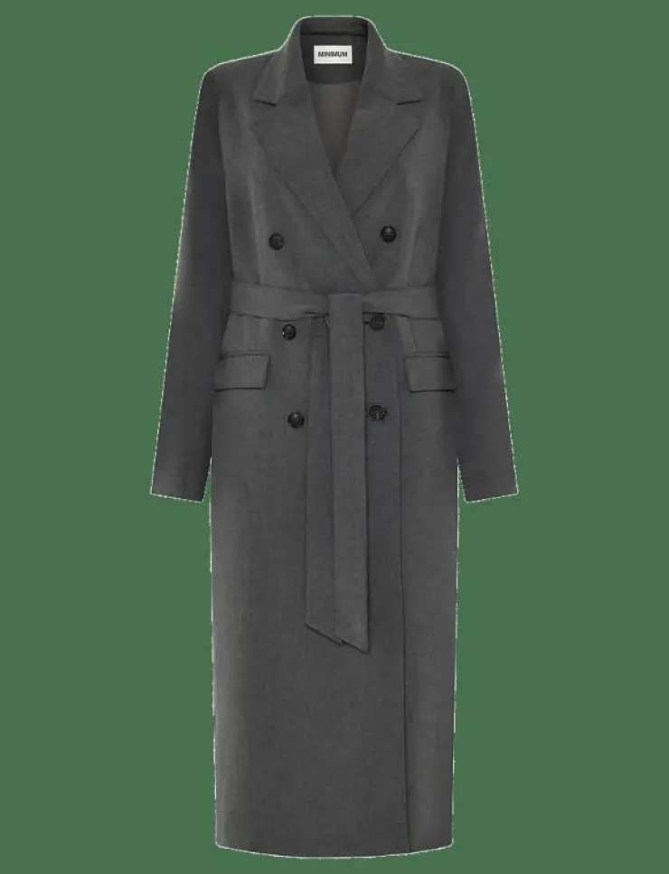 Kvinnor Minimum Jackor & Kappor|Agnes coat 4317 - Trenchcoats