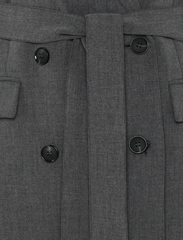 Kvinnor Minimum Jackor & Kappor|Agnes coat 4317 - Trenchcoats